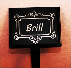 Pet Sign 5x4 Black with 18 post